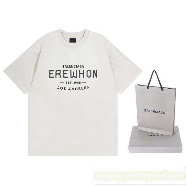 BALENCIAGA スーパーコピー Tシャツ コラボ ロゴ ストリート ラグジュアリー バレンシアガ