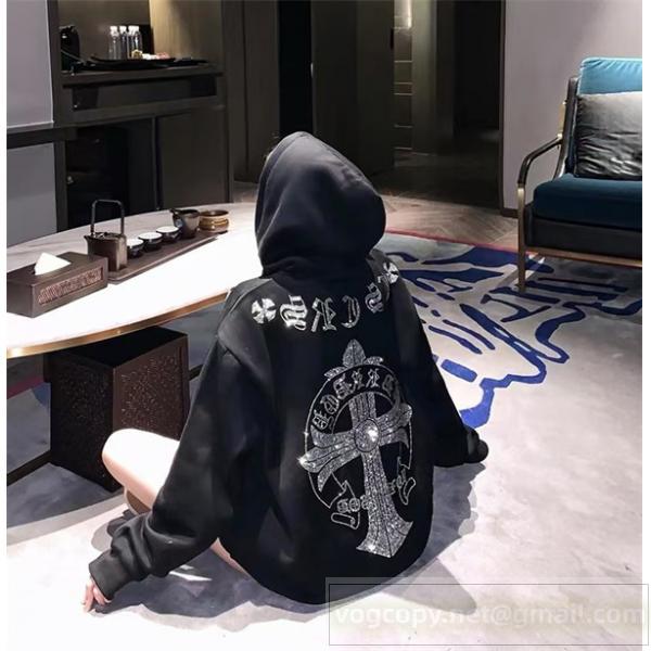 CHROME HEARTS スーパーコピー パーカー グラフィック ロゴ CROSS GODS クロムハーツ