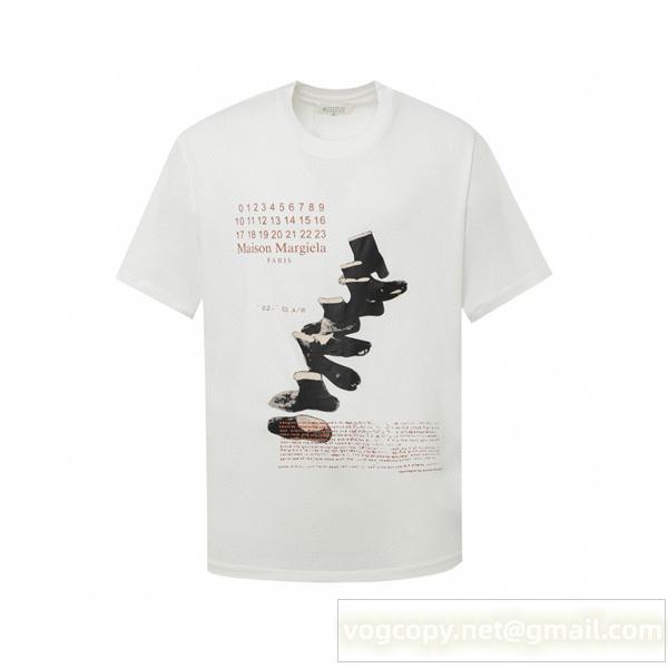 メゾン マルジェラ コピー Tシャツ シューズ グラフィック ロゴ デジタル風 ミニマル Maison Margiela