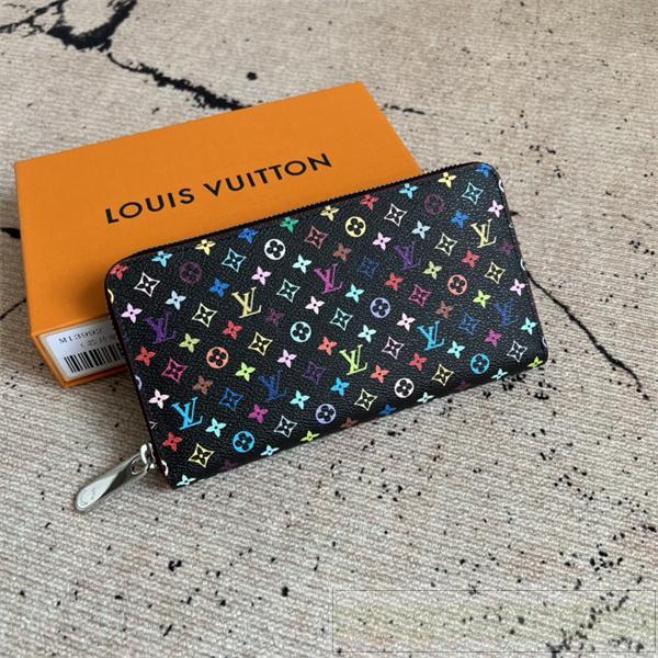 LOUIS VUITTON コピー 長財布 モノグラム キャンバス カラフル ロゴ ルイヴィトン 