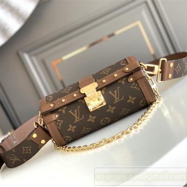ルイヴィトン 偽物 ショルダーバッグ モノグラム ゴールド金具 チェーンストラップ LOUIS VUITTON 