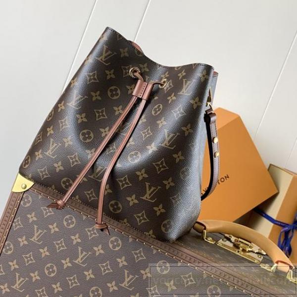  LOUIS VUITTON スーパーコピー バケットバッグ モノグラム キャンバス ドローストリング ルイヴィトン 