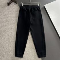 DIOR スーパーコピースウェットパンツ ブラック ロゴタグ ジップポケット付き ディオール