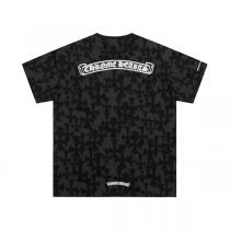 CHROME HEARTS 偽物 Tシャツ クロスパターン グラフィック ロゴ クロムハーツ
