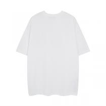Gucc1 スーパーコピー Tシャツ グリーン＆赤ストライプ ロゴプリント Gucc1