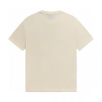 Gucc1 コピー Tシャツ 丸いロゴ 赤黄色配色 モダン＆クラシック Gucc1