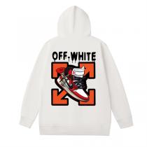オフホワイト スーパーコピー パーカー エアジョーダン1 Xロゴ スニーカーデザイン 個性的 Off-White