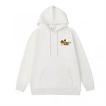 オフホワイト スーパーコピー パーカー カラフル 植物デザイン Xロゴ 華やかさ満点 Off-White
