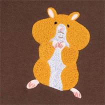 LOEWE スーパーコピー パーカー ハムスター刺繍 カジュアル ユニーク 遊び心満載 ロエベ
