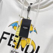 フェンデイ スーパーコピー パーカー ロゴ ドラゴン 遊び心 目を引くデザイン FENDI