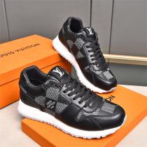 LOUIS VUITTON 偽物 スニーカー ホワイトレザー メッシュ ロゴ入り スポーティエレガンス ルイヴィトン