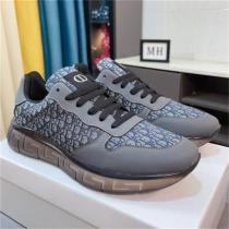 ディオール スーパーコピー スニーカー モノグラム＆グレーキャンバス ギリシャ模様 DIOR