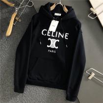セリーヌコピー パーカー「CELINE」 ロゴ シンプル 洗練されたデザイン 高品質素材 CELINE