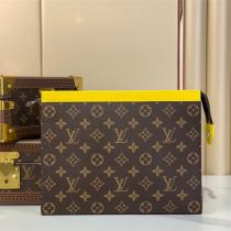 LOUIS VUITTON スーパーコピー 手持ちバッグ レッドアクセント モノグラムキャンバス ルイヴィトン