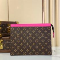 LOUIS VUITTON スーパーコピー 手持ちバッグ レッドアクセント モノグラムキャンバス ルイヴィトン