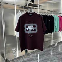 BALENCIAGA スーパーコピー Tシャツ アイコニック BBロゴ シンプル 存在感 洗練 デザイン バレンシアガ