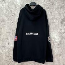 BALENCIAGA 偽物 パーカー 宇宙テーマ ロゴ アメリカ NASA ユニーク スタイリッシュ バレンシアガ