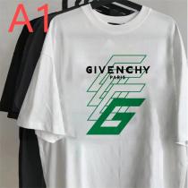  ジバンシィ コピー ロゴプリント Tシャツ ブラック グリーン グラフィックデザイン GIVENCHY 