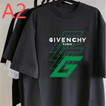  ジバンシィ コピー ロゴプリント Tシャツ ブラック グリーン グラフィックデザイン GIVENCHY 