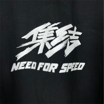 BALENCIAGA スーパーコピー 長袖Tシャツ NEED FOR SPEED ロゴ ストリートデザイン バレンシアガ