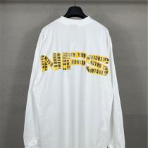 BALENCIAGA スーパーコピー 長袖Tシャツ NEED FOR SPEED ロゴ ストリートデザイン バレンシアガ