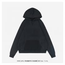 メゾン マルジェラ スーパーコピー パーカー ブラック ロゴ MM6シリーズ Maison Margiela