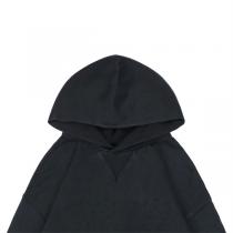 メゾン マルジェラ スーパーコピー パーカー ブラック ロゴ MM6シリーズ Maison Margiela