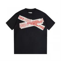 メゾン マルジェラ 偽物 Tシャツ ホワイト レッド スタンプ グラフィック Maison Margiela