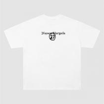 Maison Margiela スーパーコピー Tシャツ ホワイト ブラック サークル デザイン メゾン マルジェラ