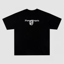 Maison Margiela スーパーコピー Tシャツ ホワイト ブラック サークル デザイン メゾン マルジェラ