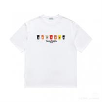 メゾン マルジェラ 偽物 Tシャツ ホワイト ゴミ箱 数字 グラフィック Maison Margiela