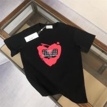 Maison Margiela スーパーコピー Tシャツ ホワイト 赤いハート グラフィック メゾン マルジェラ