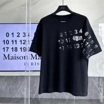 メゾン マルジェラ コピー Tシャツ ホワイト ブラック 数字 ロゴ Maison Margiela