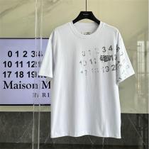 メゾン マルジェラ コピー Tシャツ ホワイト ブラック 数字 ロゴ Maison Margiela