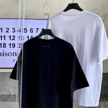 メゾン マルジェラ コピー Tシャツ ホワイト ブラック 数字 ロゴ Maison Margiela