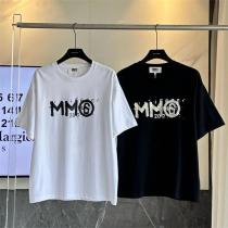 Maison Margiela 偽物 Tシャツ MM6シリーズ ロゴ グラフィック デザイン メゾン マルジェラ