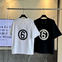Maison Margiela 偽物 Tシャツ MM6シリーズ ロゴ グラフィック デザイン メゾン マルジェラ