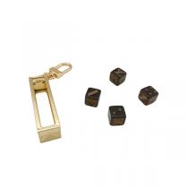 ルイヴィトン コピー キーホルダー モノグラム 赤黒 クリスタルビーズ LOUIS VUITTON