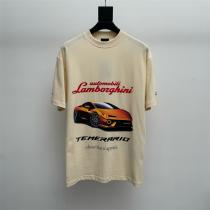 BALENCIAGA コピー x ランボルギーニ コラボTシャツ 豪華 スポーツカー デザイン バレンシアガ
