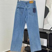 ルイヴィトン スーパーコピー ジーンズ モノグラム ディストレストデザイン デニム LOUIS VUITTON コピー ジーンズ