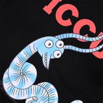 Gucc1 コピー Tシャツ アートワーク ICCOUG キャラクター グラフィック Gucc1