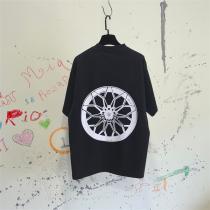 Lamborghini × BALENCIAGA 偽物 Tシャツ  ロゴ 車 ダイナミック ブラック ホワイト バレンシアガ