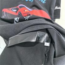 Lamborghini × BALENCIAGA 偽物 Tシャツ  ロゴ 車 ダイナミック ブラック ホワイト バレンシアガ