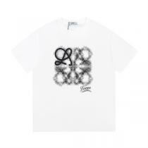 ロエベ 偽物 Tシャツ 結び目 グラフィック シンプル アーティスティック カジュアル LOEWE