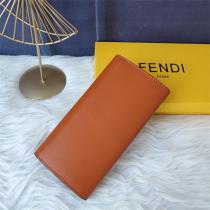 2026人気新作 FENDI 偽物 財布 ロゴ ROMA ベージュ オレンジ レザー  フェンディ
