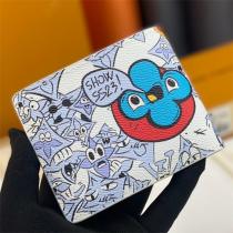 ルイヴィトン コピー 財布 ポップ アート キャラクター モノグラム ロゴ LOUIS VUITTON