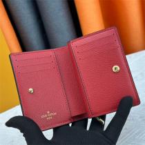 2026春夏新作 LOUIS VUITTON コピー 財布 モノグラム ブルー レッド 高級 レザー ルイヴィトン