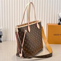ルイヴィトン スーパーコピー ハンドバッグ モノグラム レザー ストライプ柄 ロゴ LOUIS VUITTON