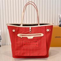 ルイヴィトン スーパーコピー ハンドバッグ モノグラム レザー ストライプ柄 ロゴ LOUIS VUITTON