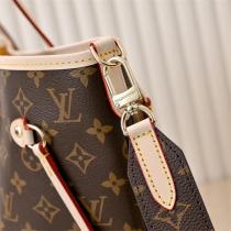 ルイヴィトン スーパーコピー ハンドバッグ モノグラム レザー ストライプ柄 ロゴ LOUIS VUITTON